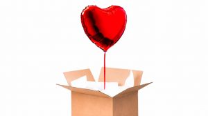 ballon rouge coeur helium cadeau