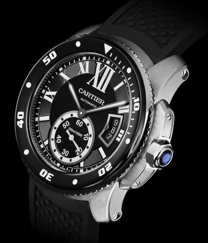 montre homme Cartier-montre-de-plongee-Calibre-Diver