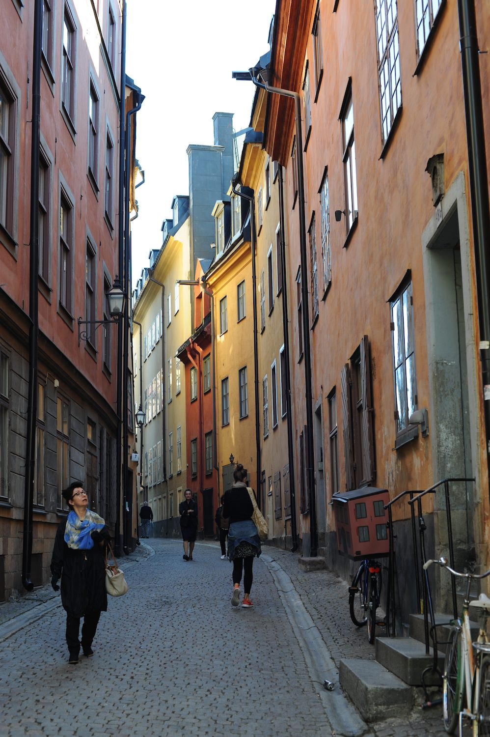 lancement VOLVO XC90 2014 Stockholm petite rue