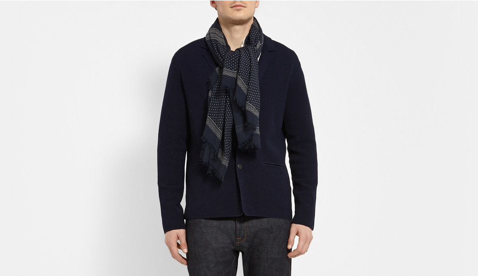 comment nouer un foulard pour homme