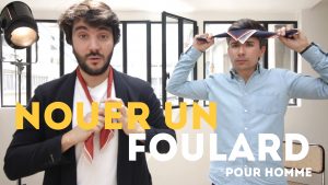 nouer foulard homme