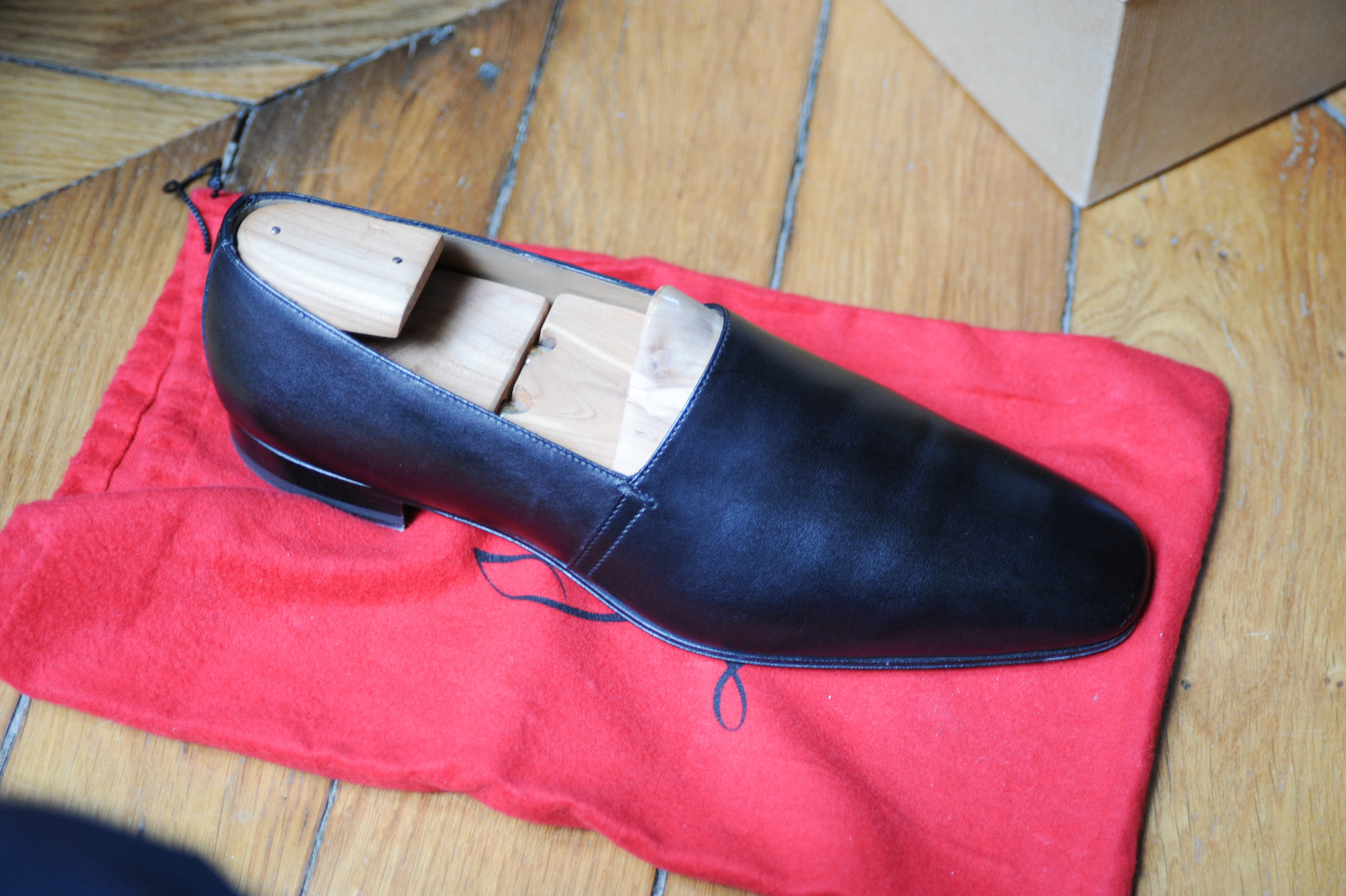 louboutin homme mocassin