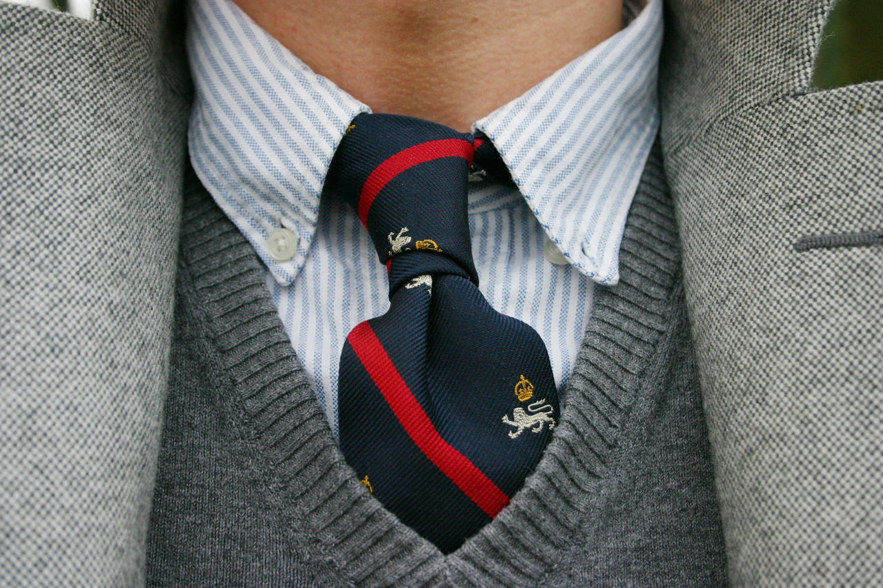 chemise oxford cravate