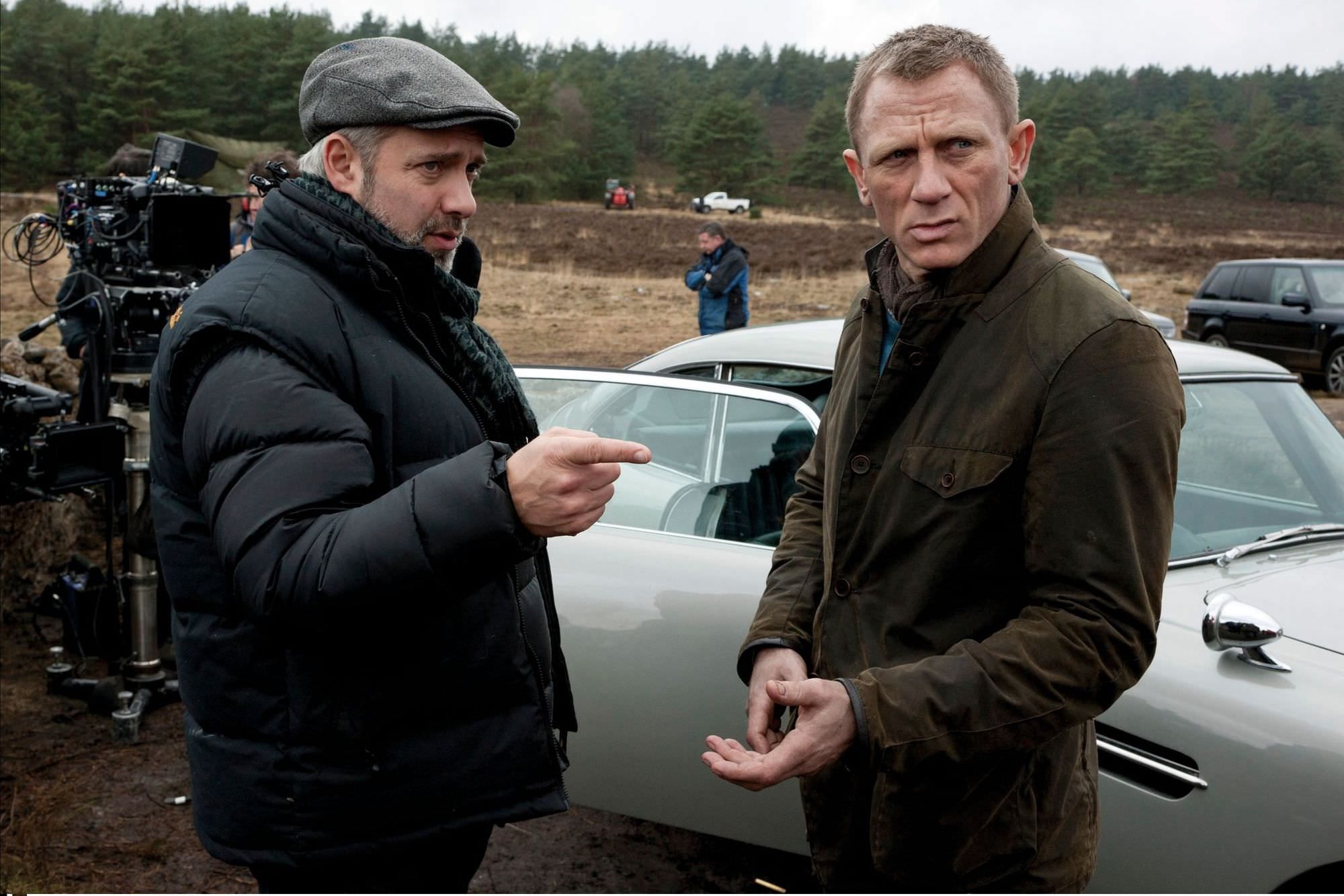 daniel craig james bond skyfall barbour