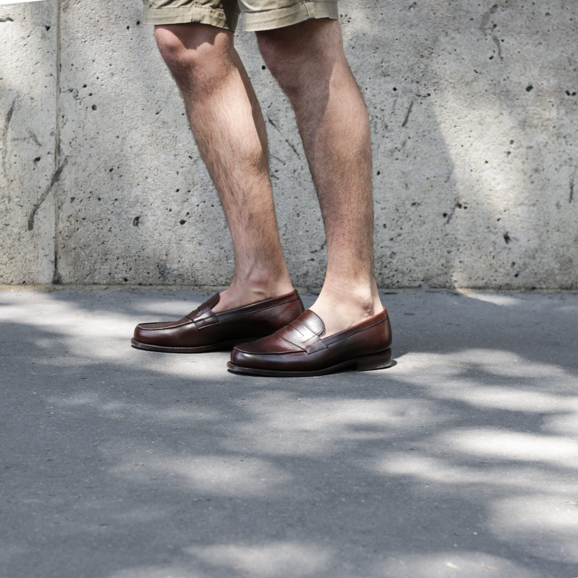 mocassins sans chaussettes