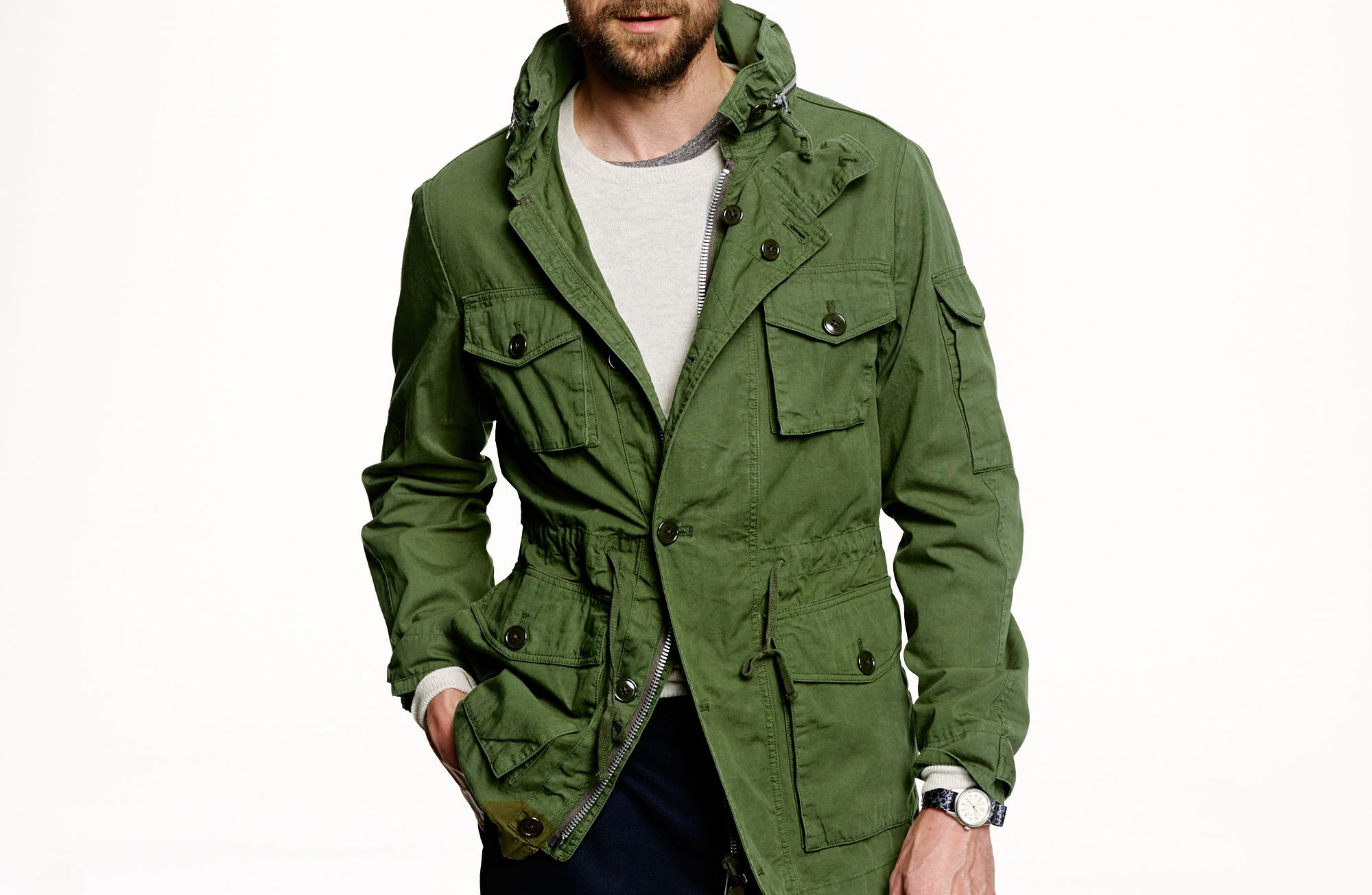 Parka Homme Hiver - Blouson Cargo Chauffant & Résistant Au Vent - Idéal Pour Randonnée & Ville