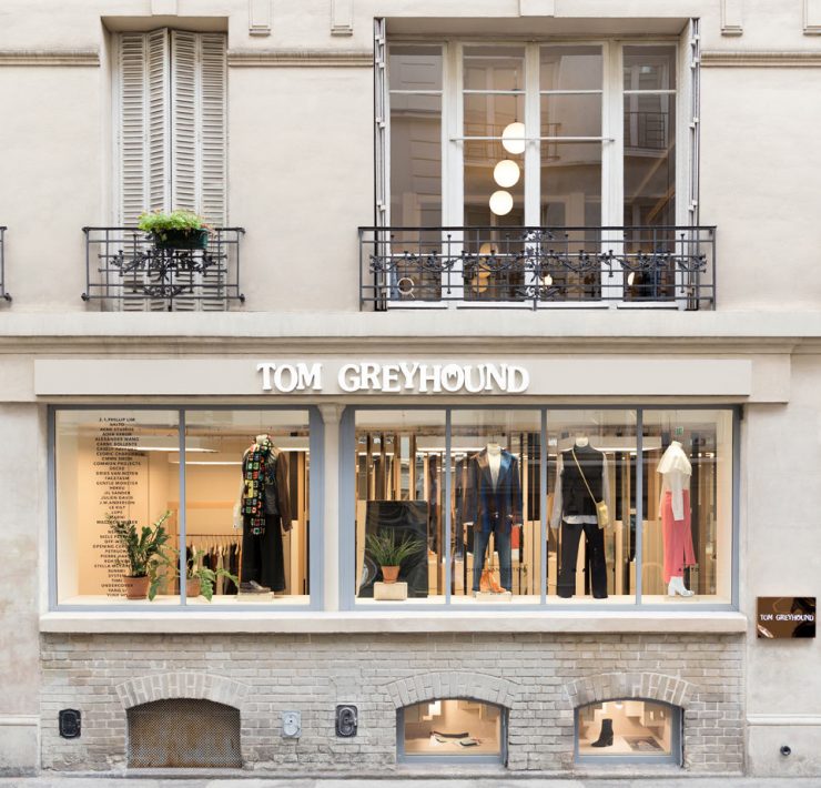 TomGreyhound Boutique paris facade