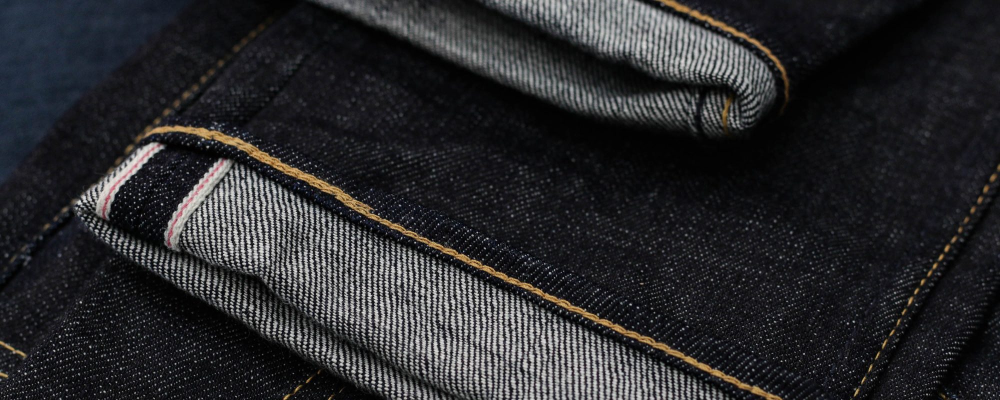 point de chainette jean selvedge