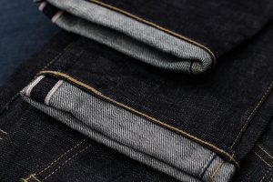 point de chainette jean selvedge