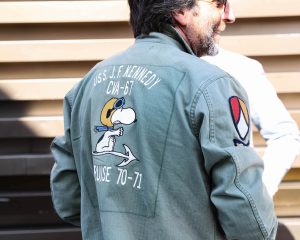 veste miliaire replica snoopy