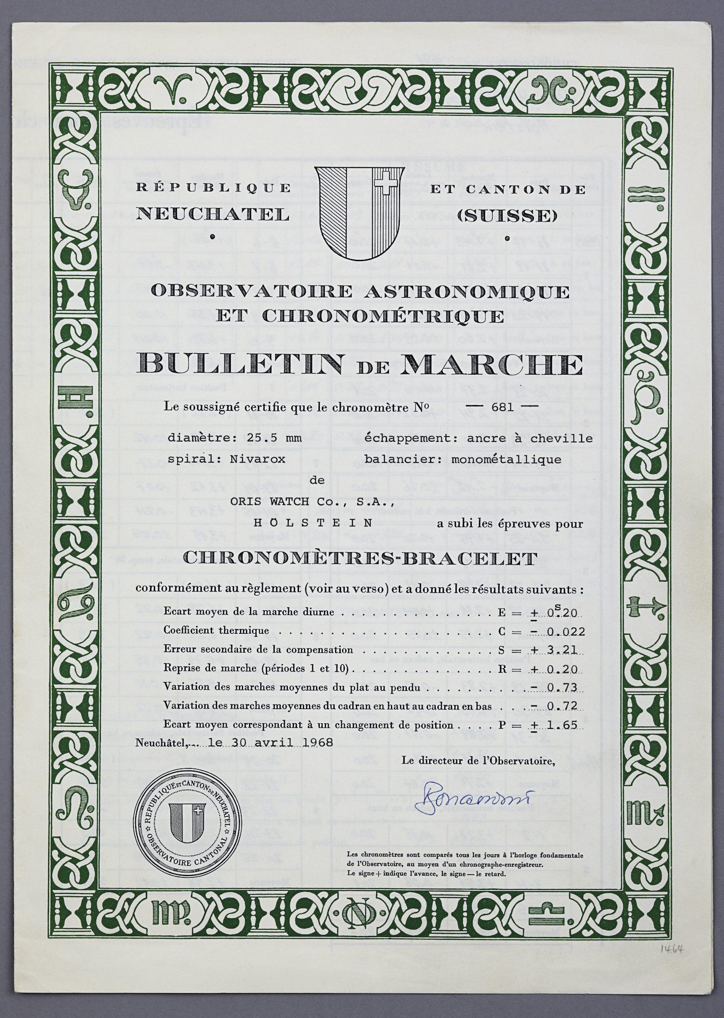 Oris chronometer certification 1968.tif