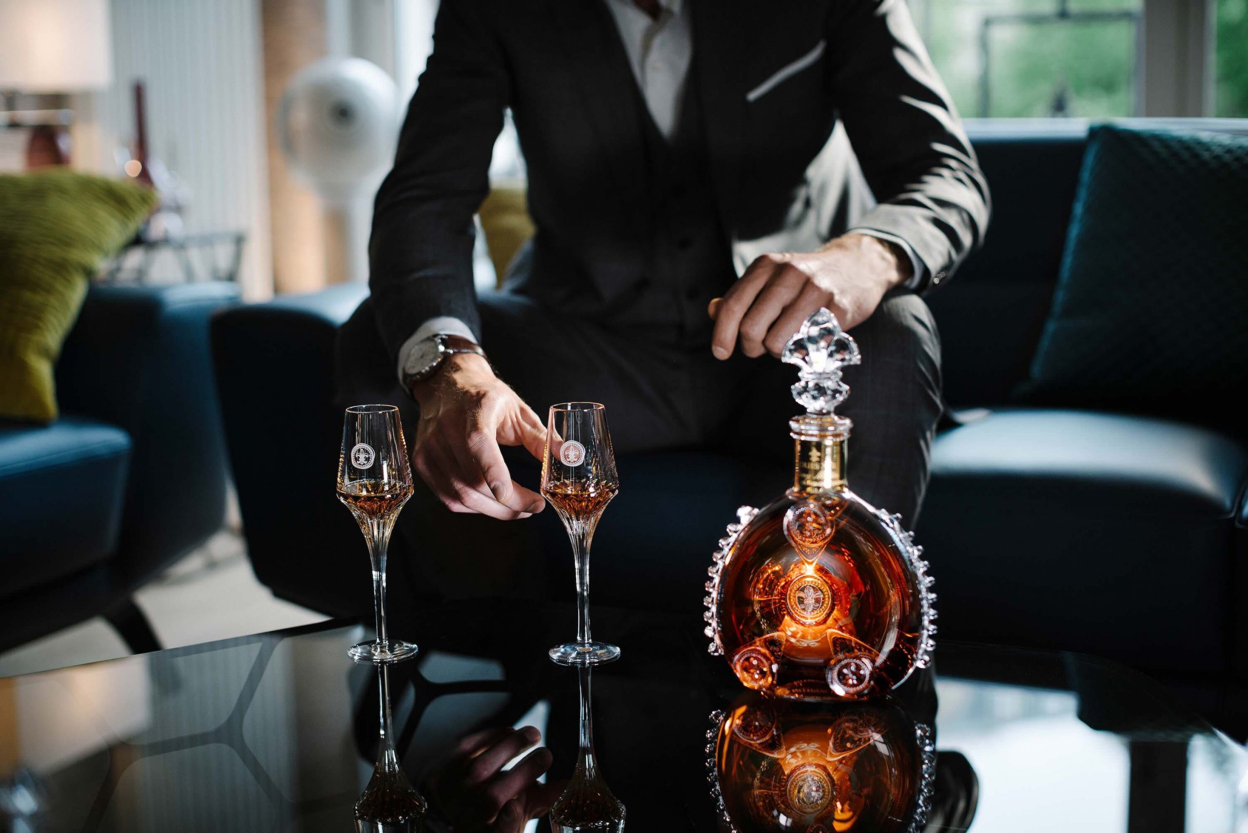 degustation louis XIII cognac bouteille cristal