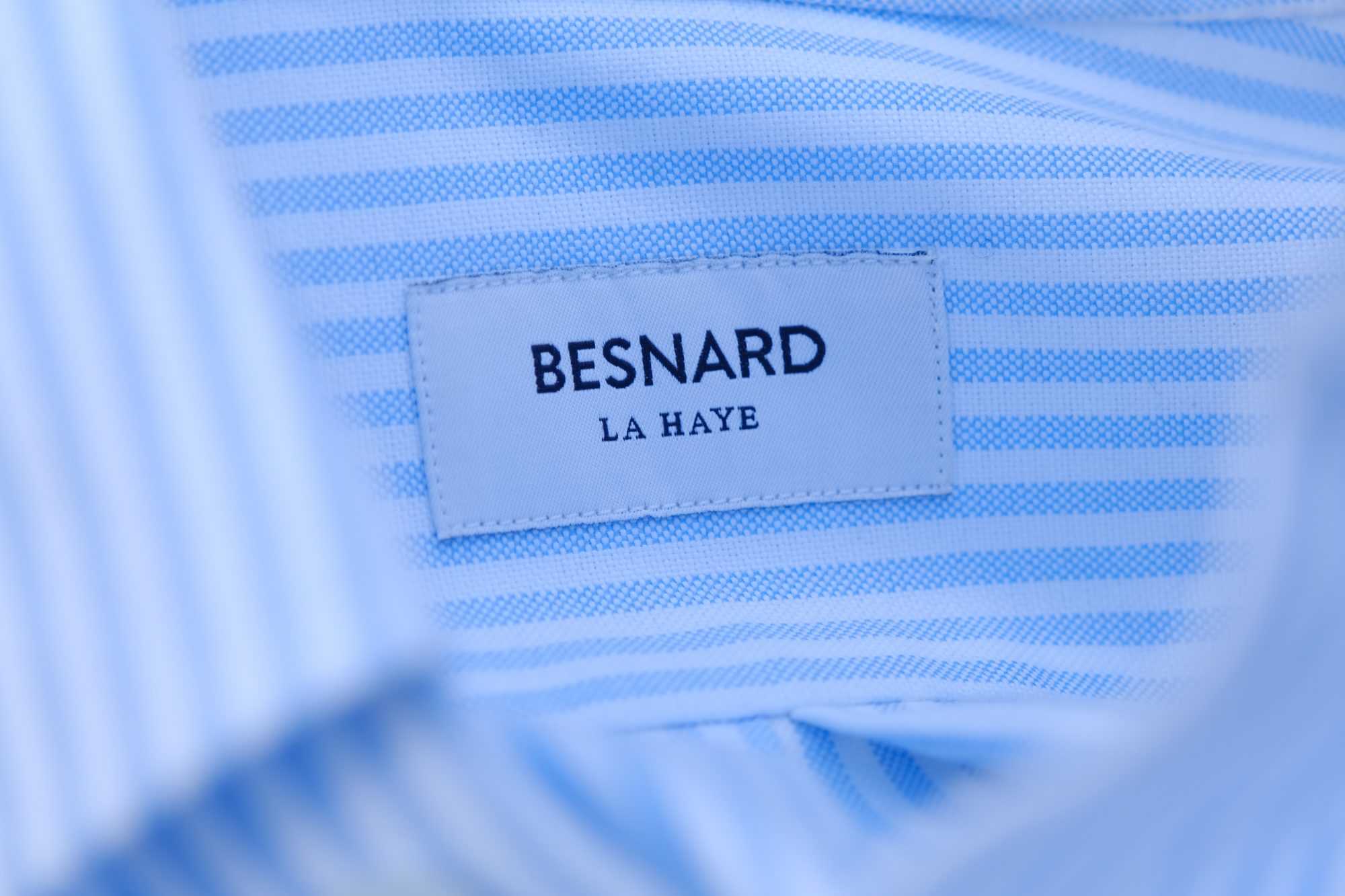 etiquette Besnard la haye chemise