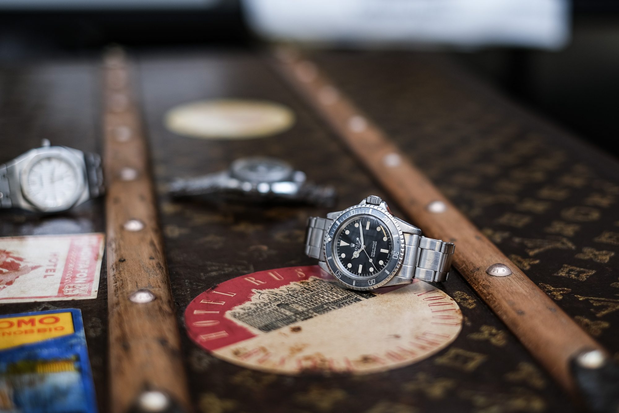 Montre Rolex Submariner 5513 meters first