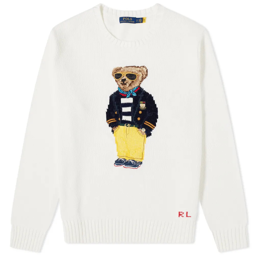 polo ralph lauren bear sweater
