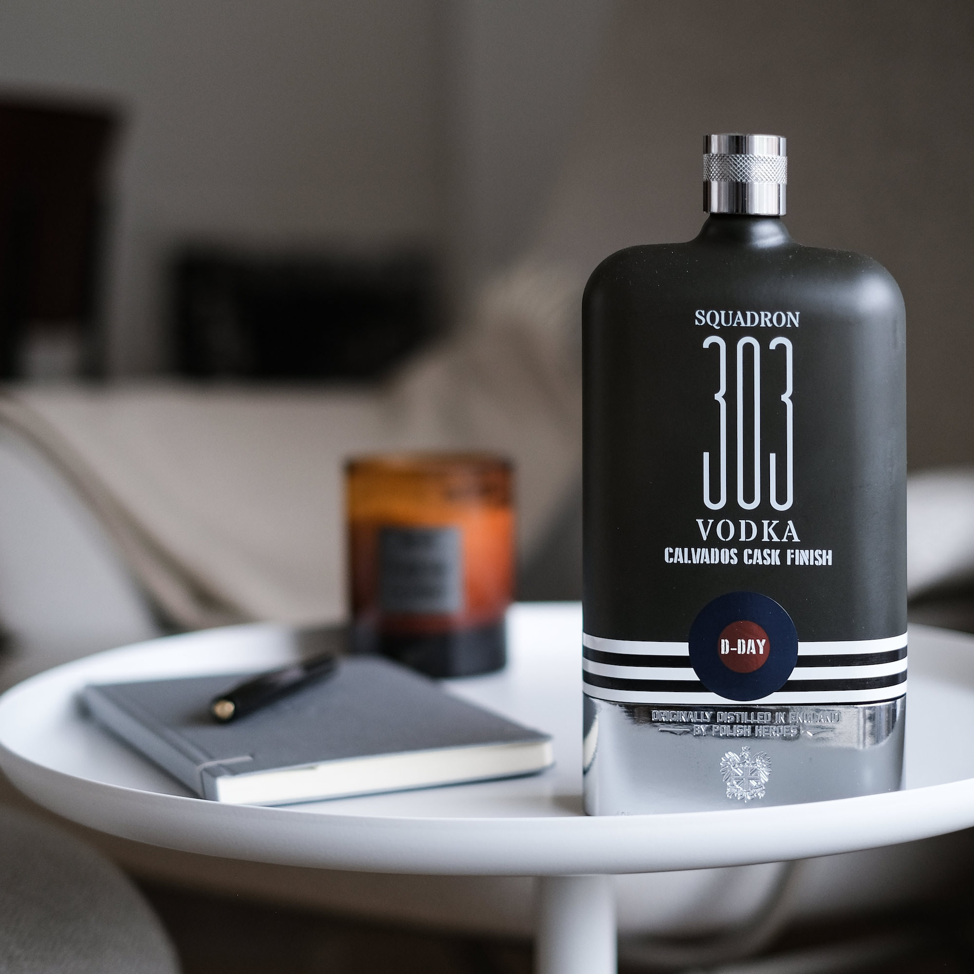 squadron 303 vodka Calvados cask finish d day originally distilled in england by polish heroes