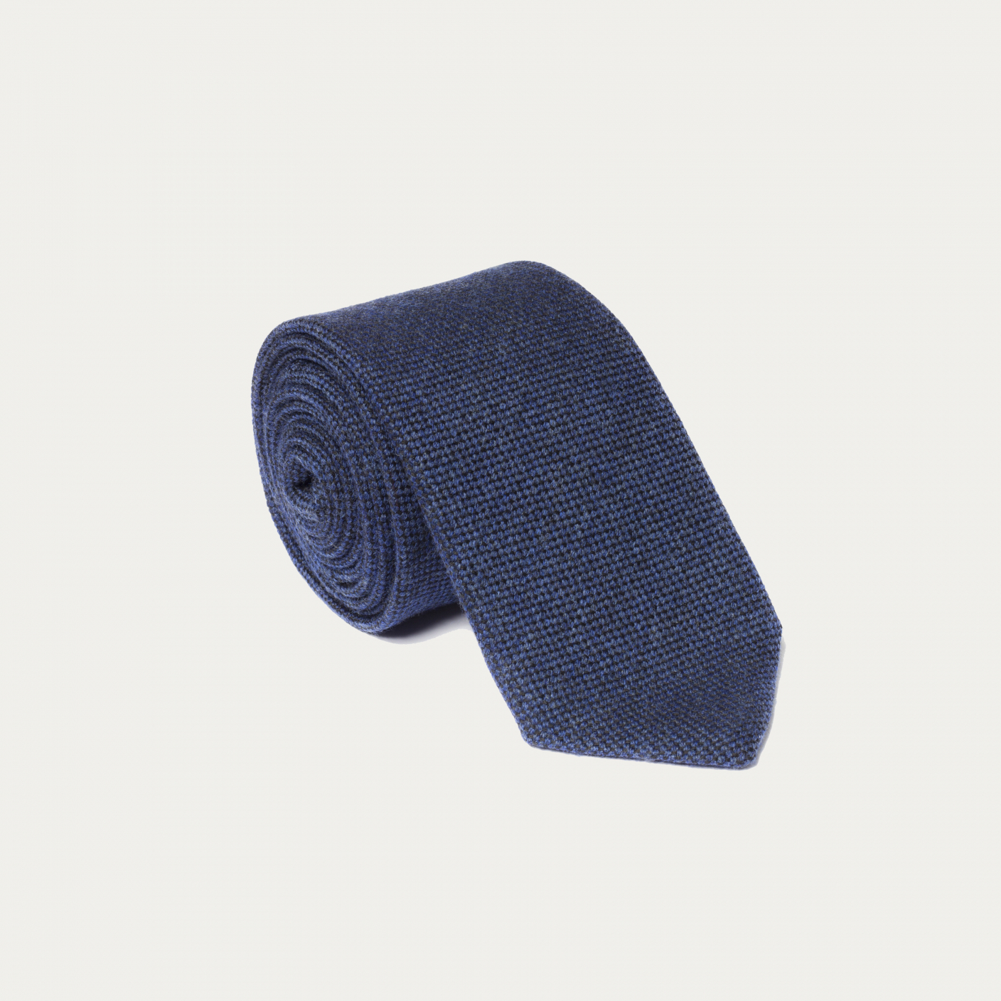 cravate laine bleue hast