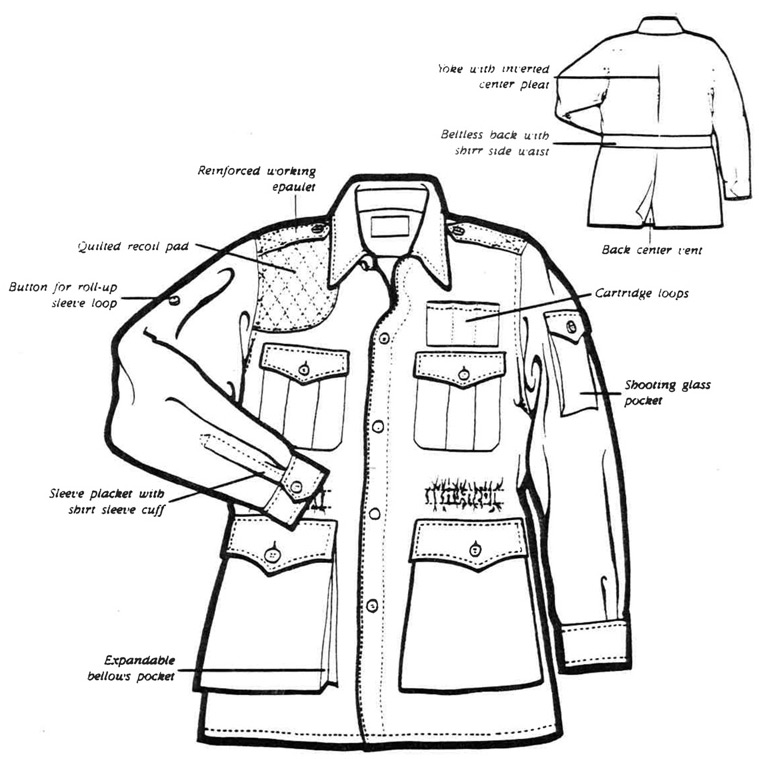 schema kilimandjaro bush jacket