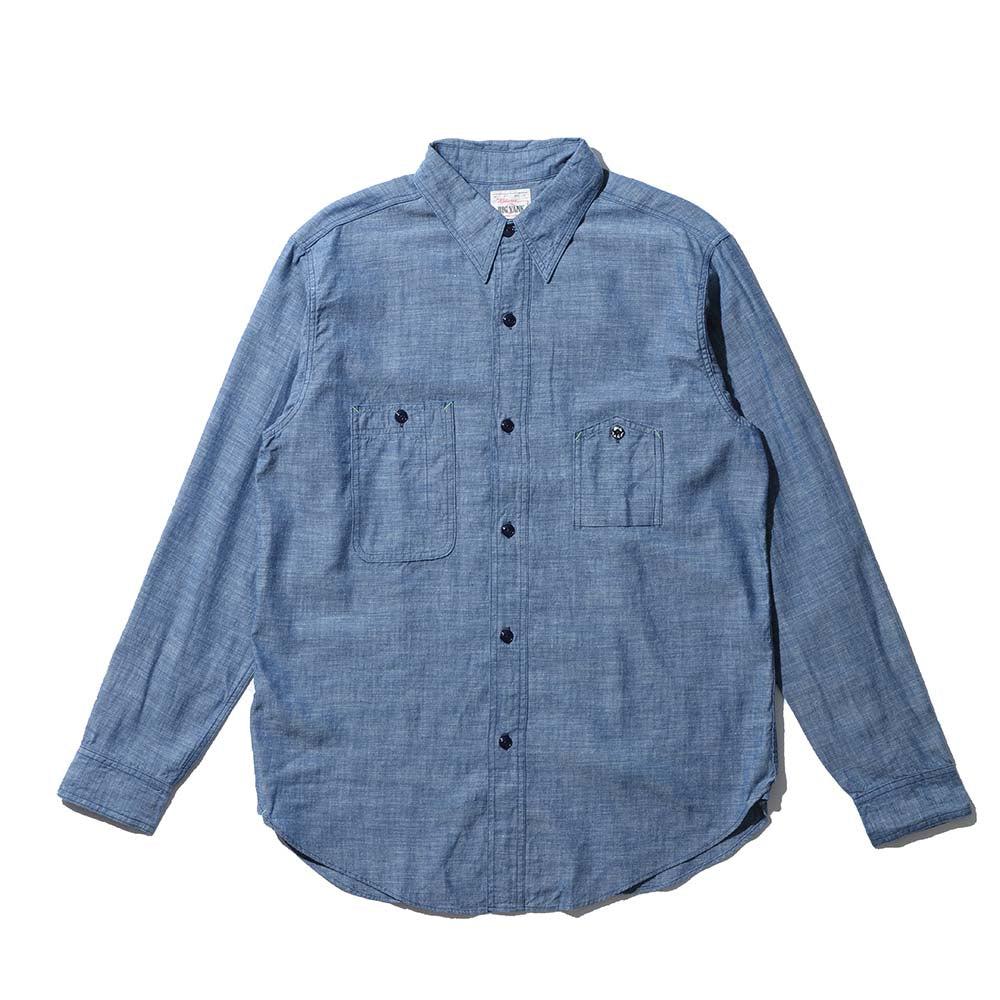 chemise Big-Yank-03-1942-Model-Original-Chambray-Shirt-Indigo-Shirt-Clutch-Cafe-London_1000x1000