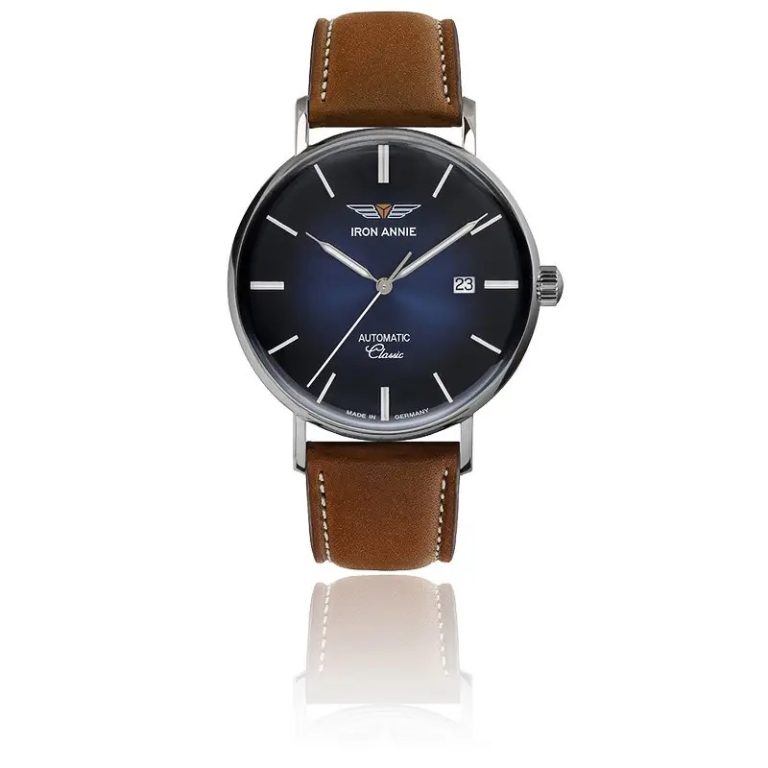 Montre Iron Annie Classic automatique bleue 5958-3
