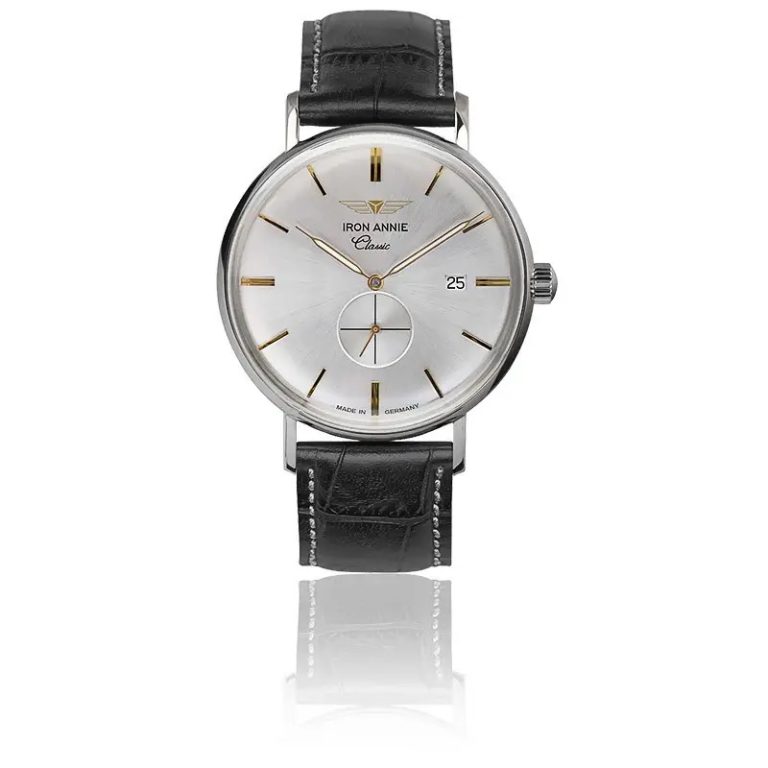 Montre Iron Annie Classic à petite seconde et cadran gris, référence 5938-4