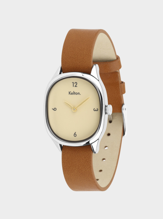 montre-kelton-colorama-creme-marron-3-4_prd