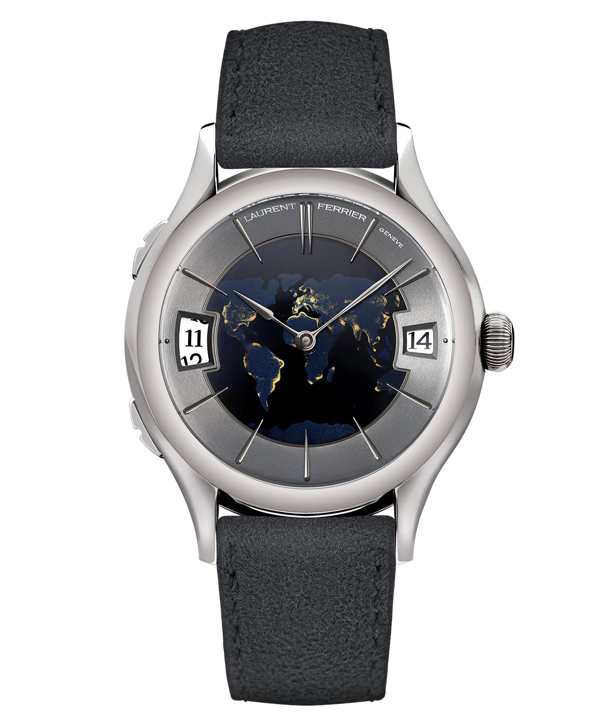 laurent Ferrier Blue Traveller Globe World Soldat avant