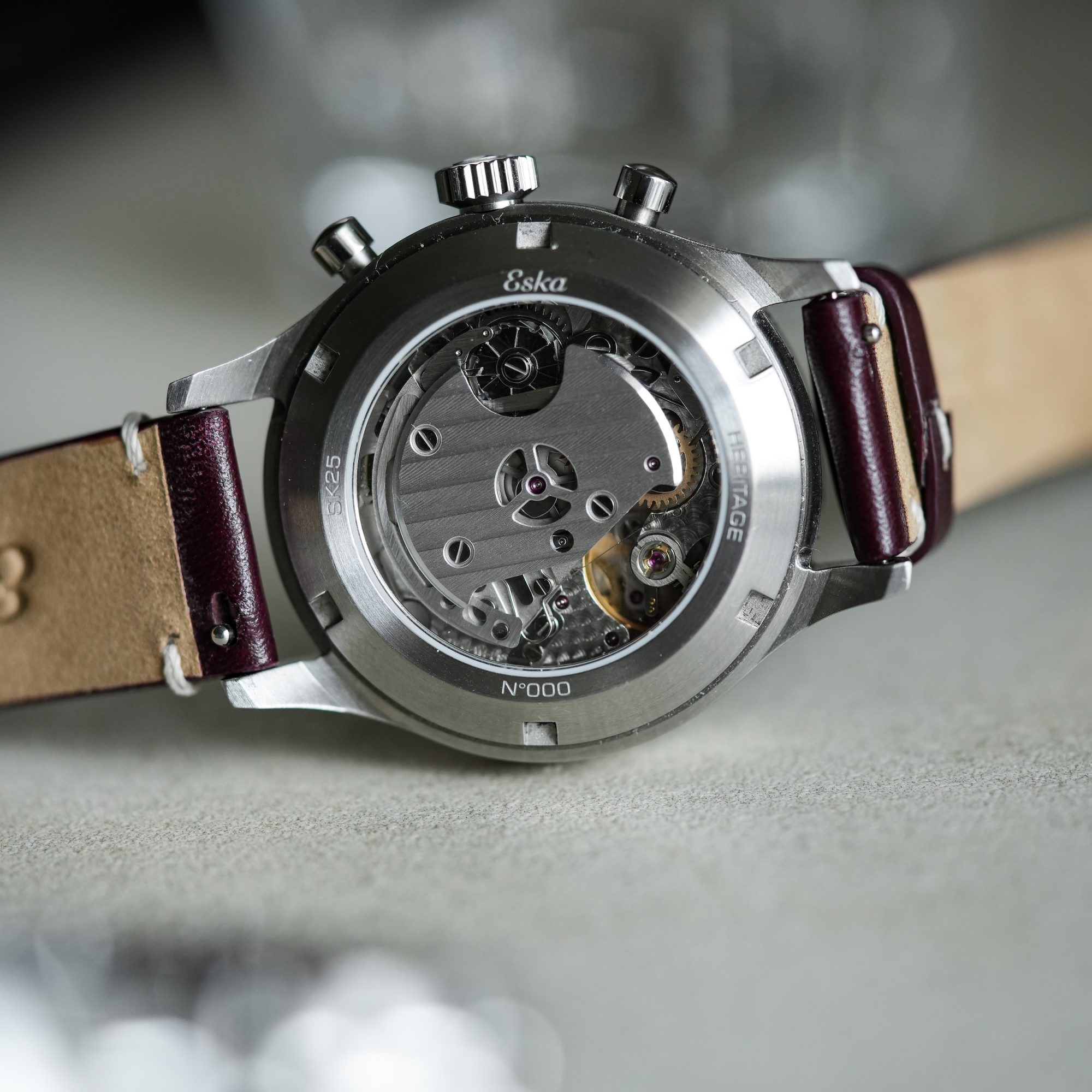 Eska heritage chrono calibre la joux perret
