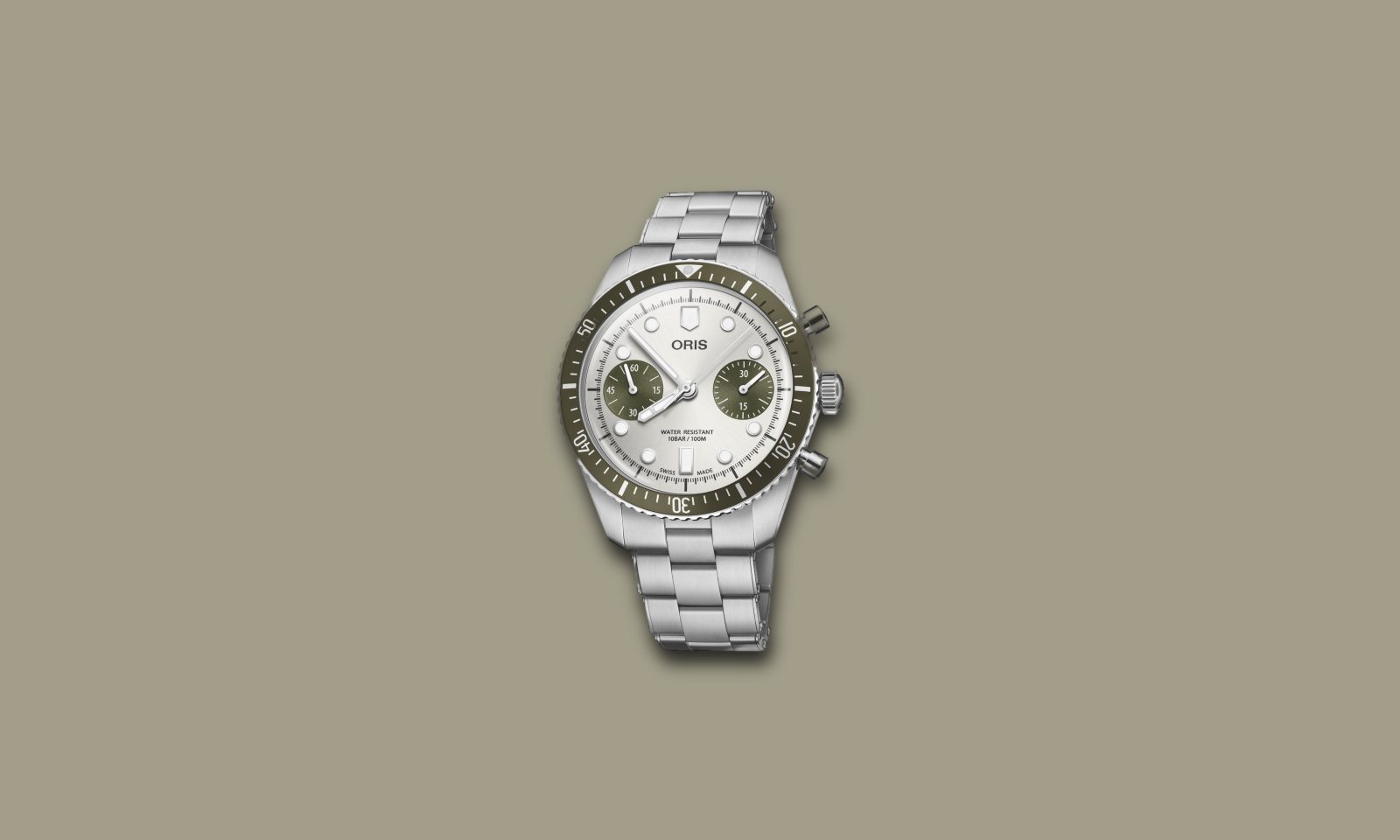 Divers Sixty Five Chronograph vert