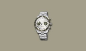 Divers Sixty Five Chronograph vert