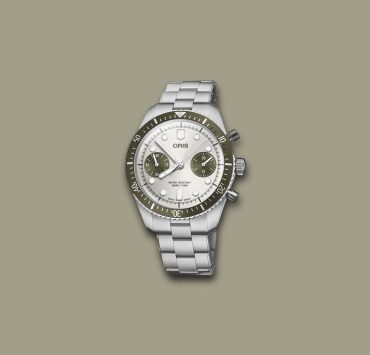 Divers Sixty Five Chronograph vert