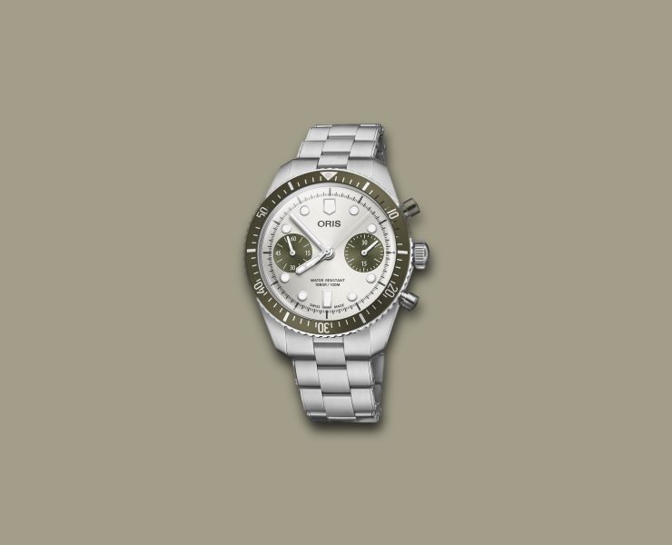 Divers Sixty Five Chronograph vert