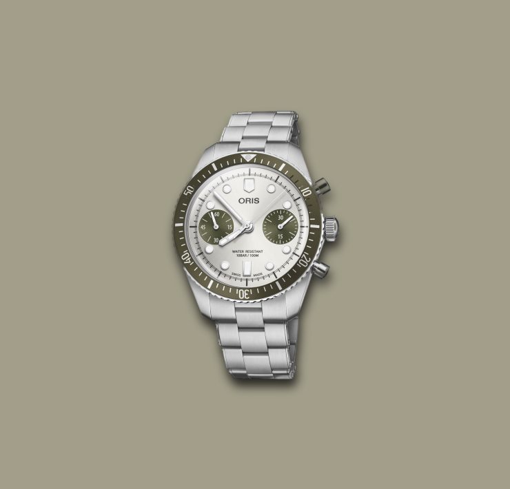 Divers Sixty Five Chronograph vert