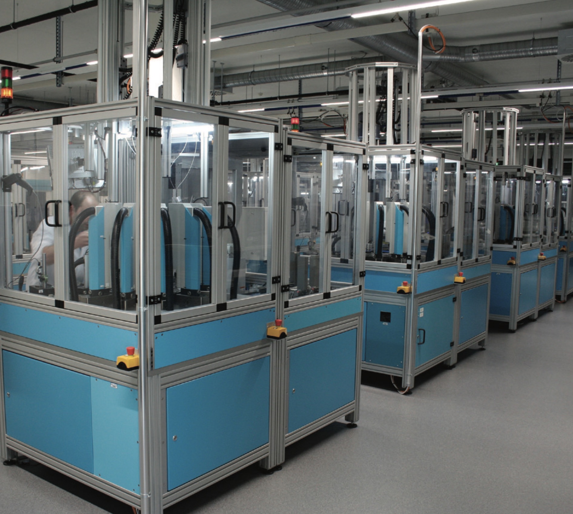 Machine de production dans l'usine Sellita