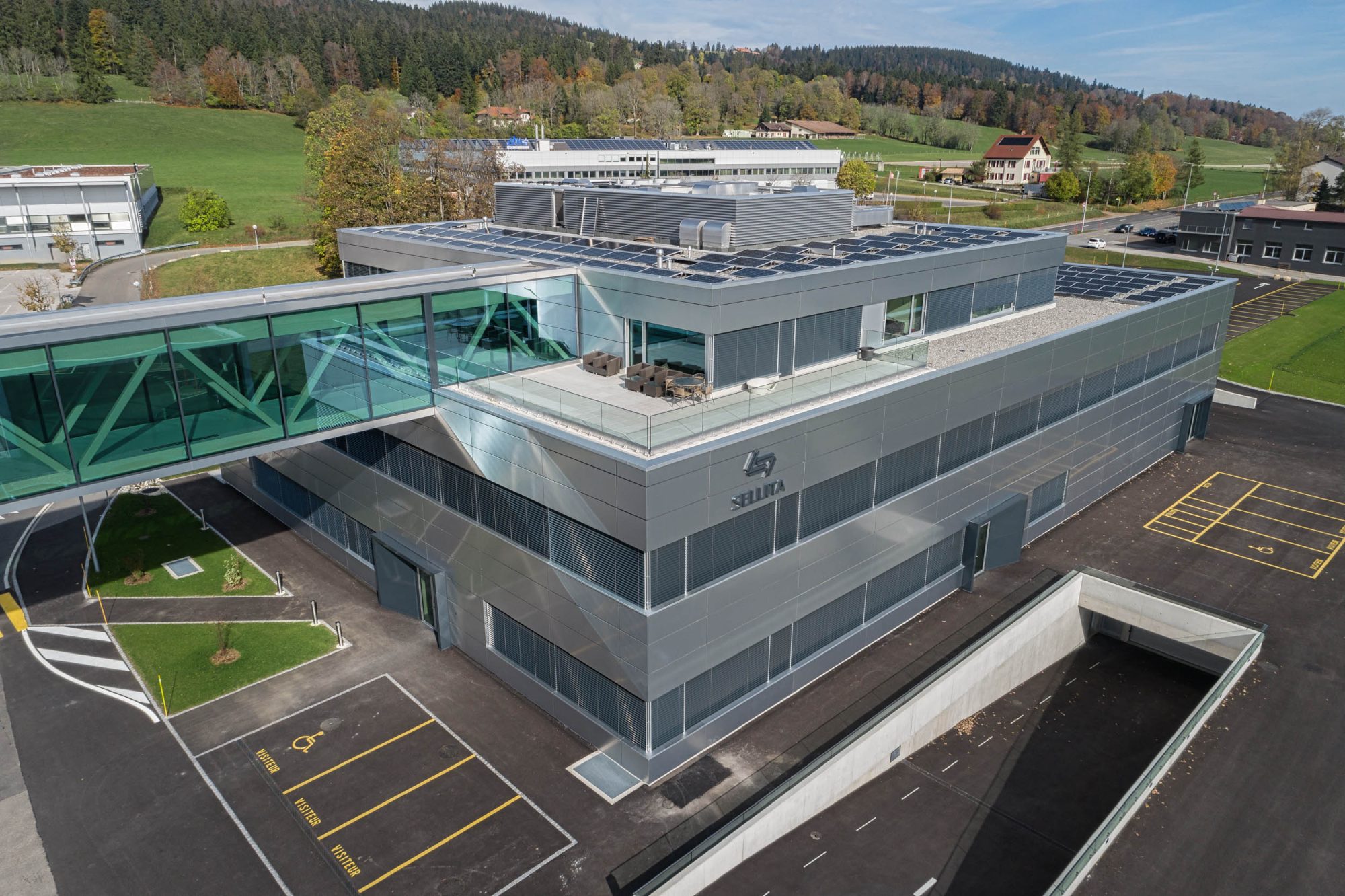 Le site de production de Sellita au Crêt-du-Locle