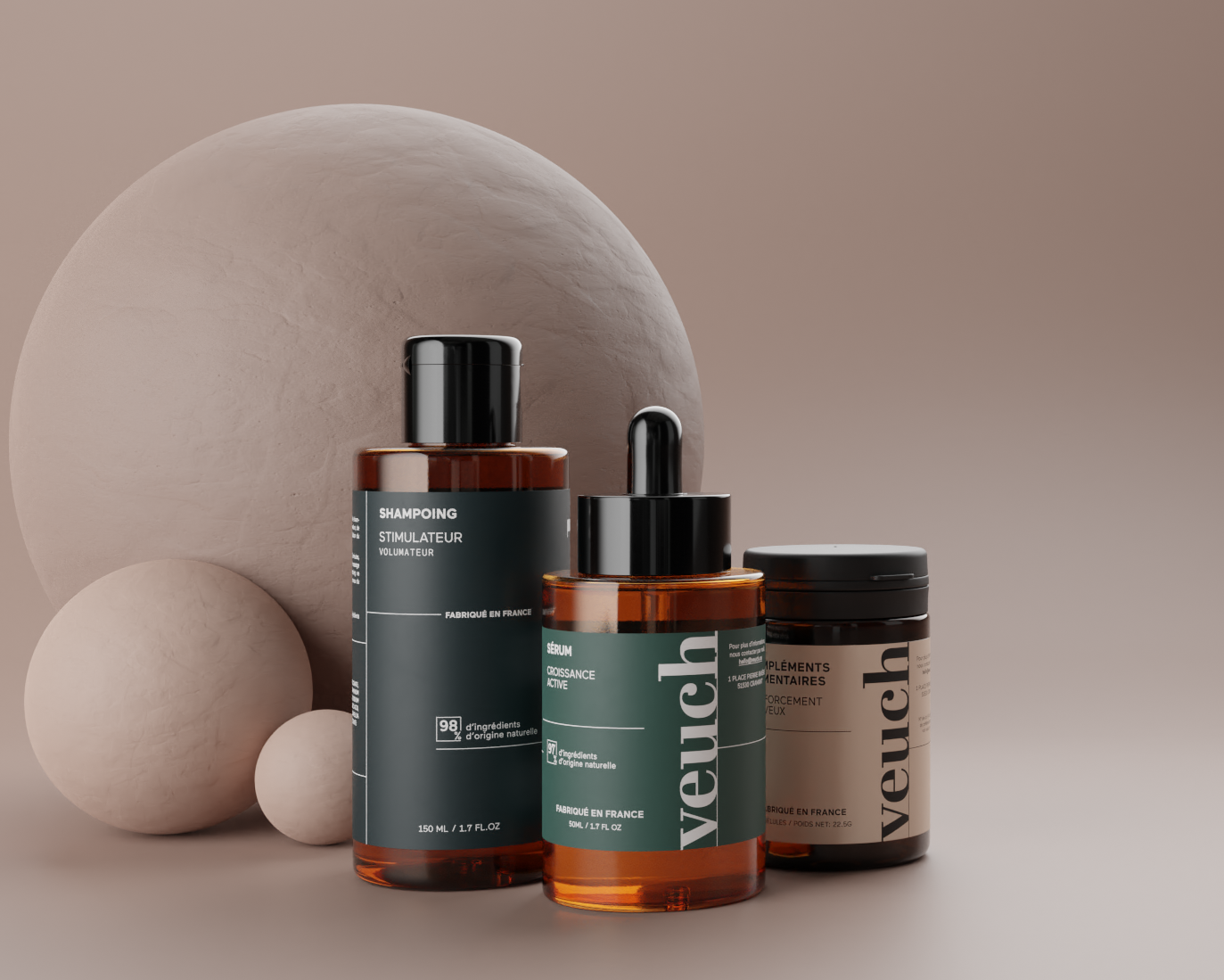Soin capillaire contre la chute de cheveux Veuch