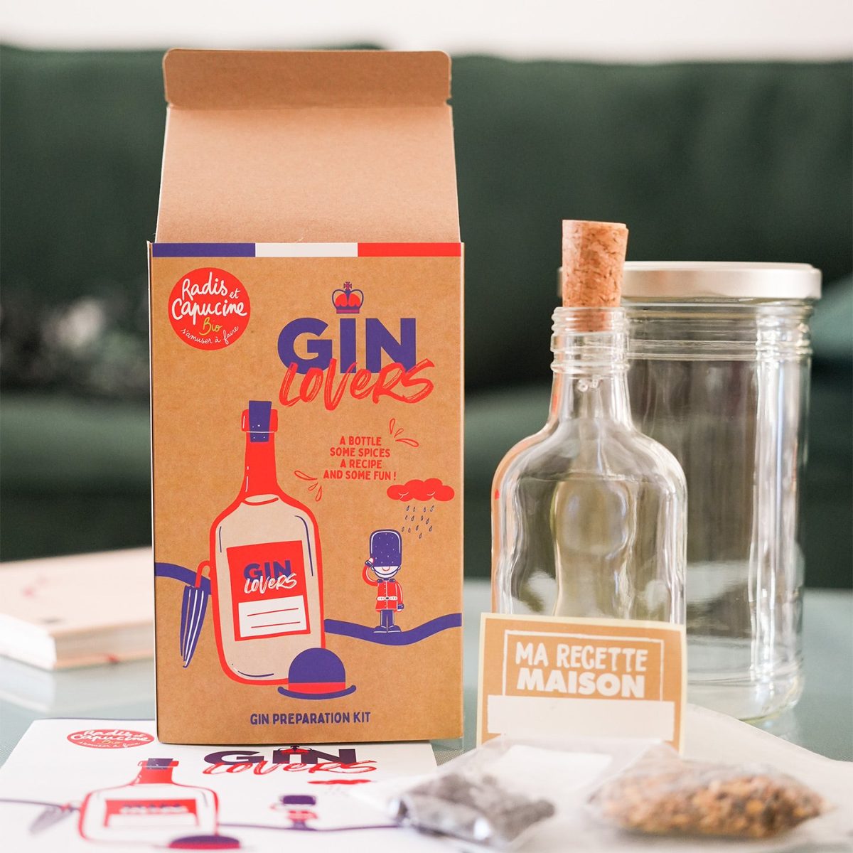 Kit DIY pour faire son GIN