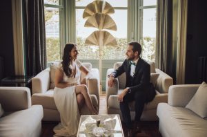 costume mariage homme avec mariee en robe
