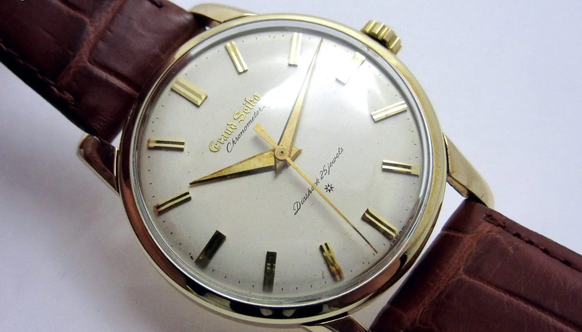 Grand Seiko 3180, première montre de la lignée (1960)