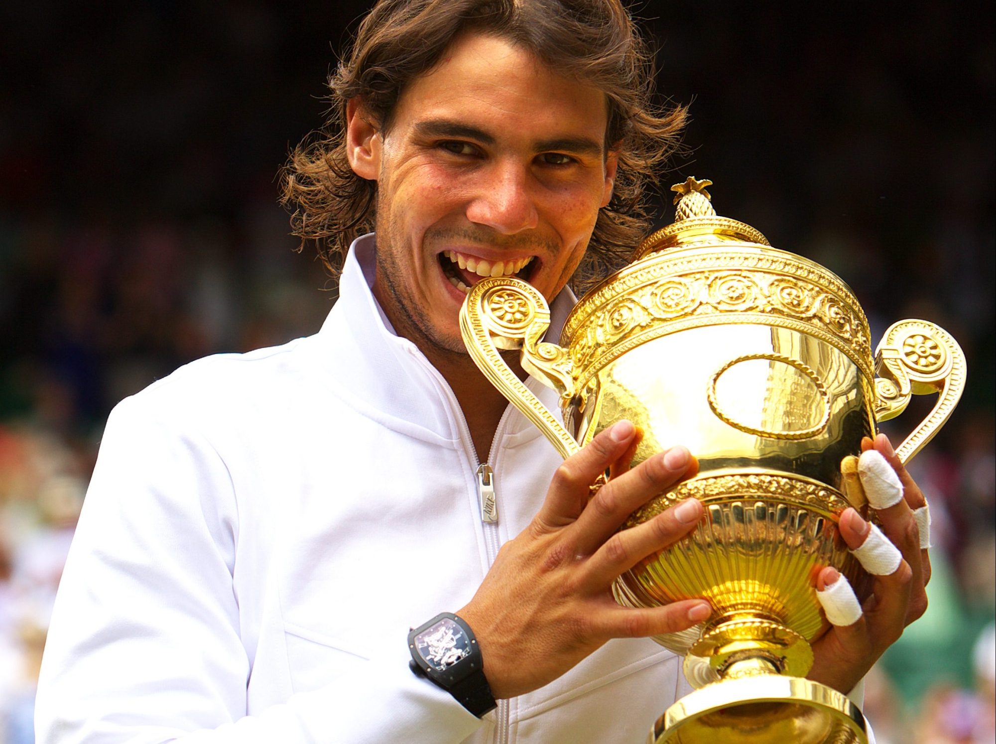 Rafael Nadal portant la RM 027 Richard Mille
