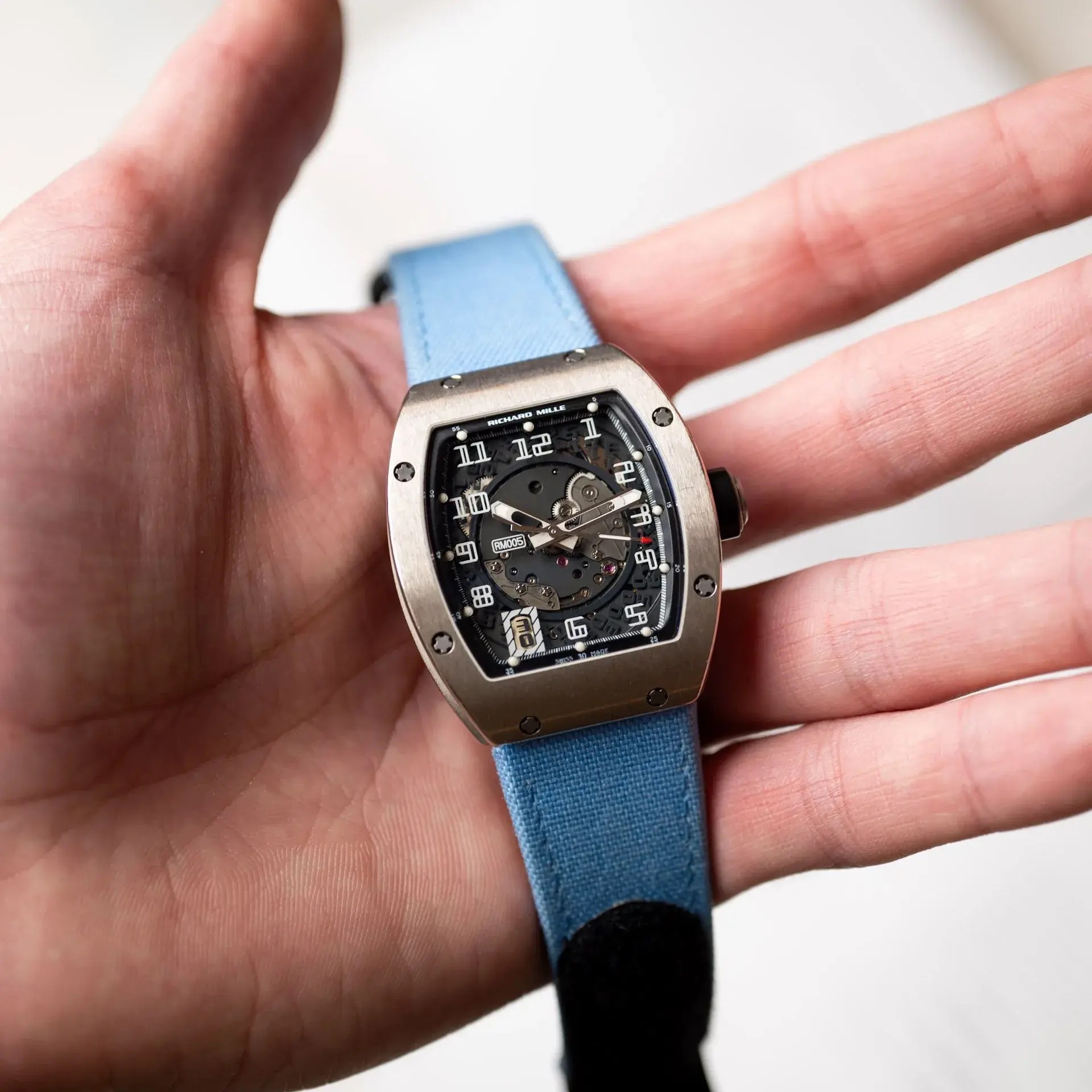 Richard Mille RM 005, premier modèle automatique