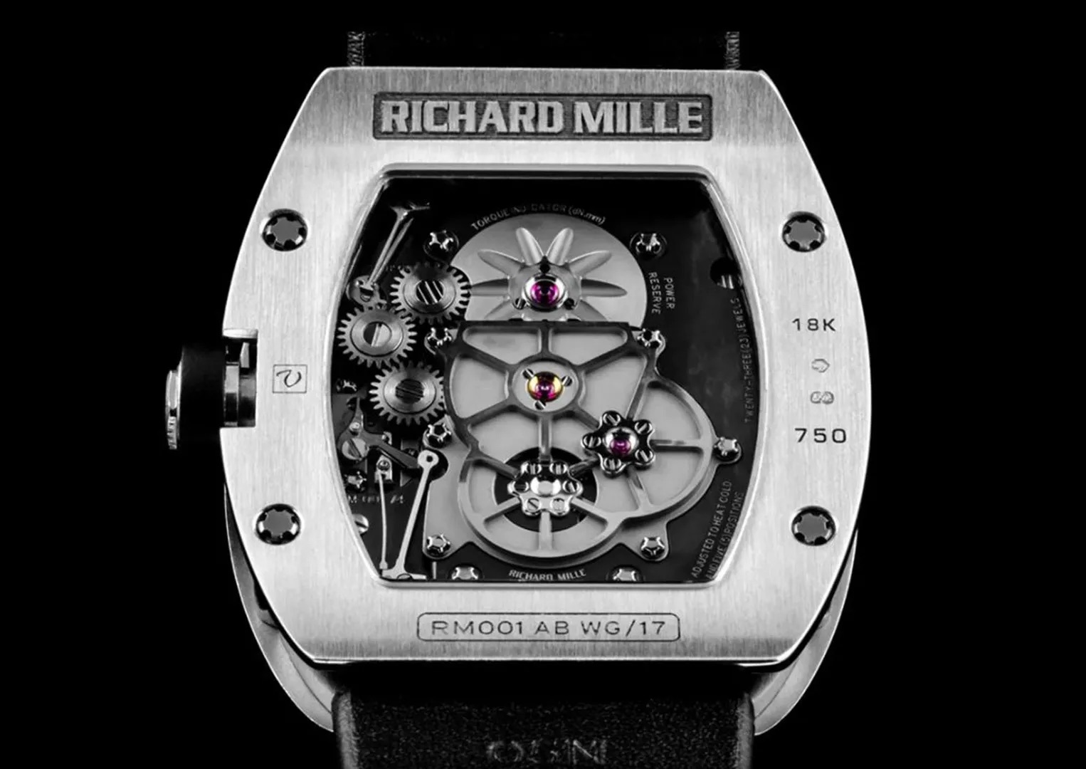 RM 001 Tourbillon, première montre Richard Mille