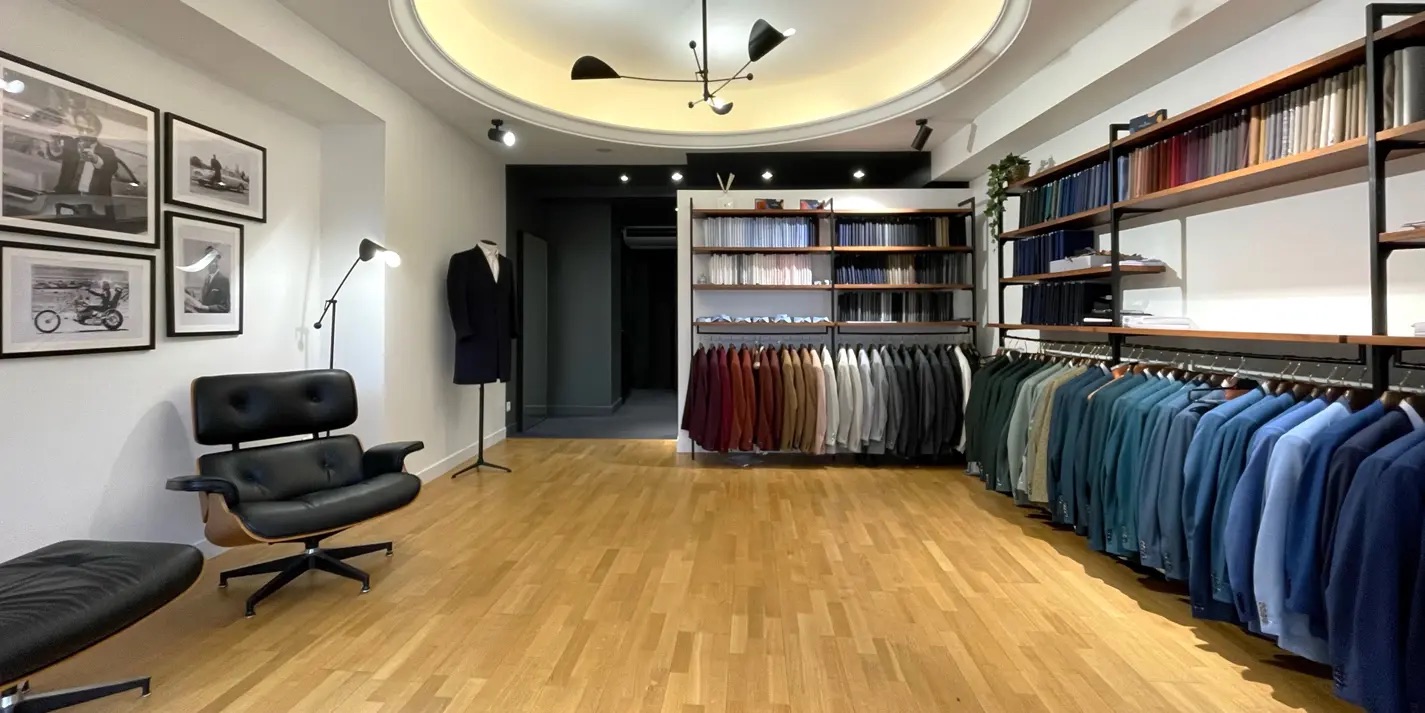 Intérieur de la boutique Samson à Strasbourg, place Broglie