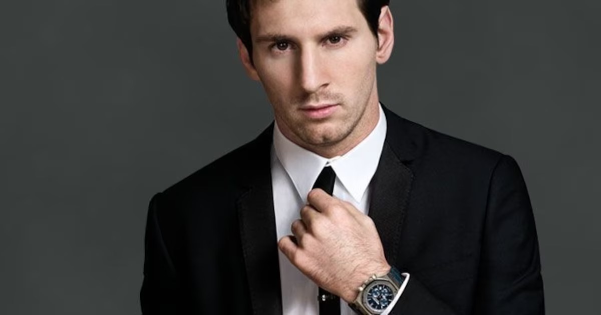 lionel messi audemars portrait