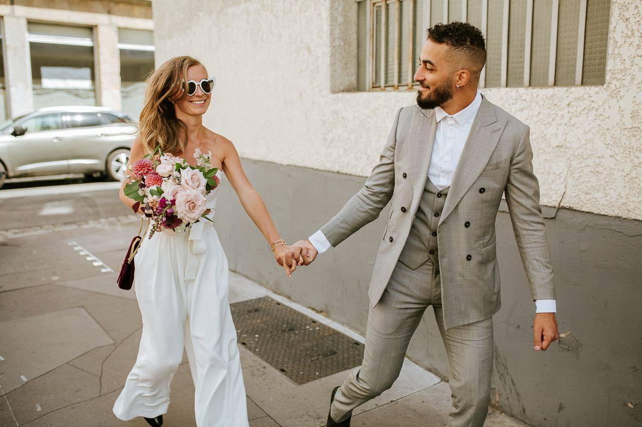 Costume de mariage Blandin & Delloye à Reims