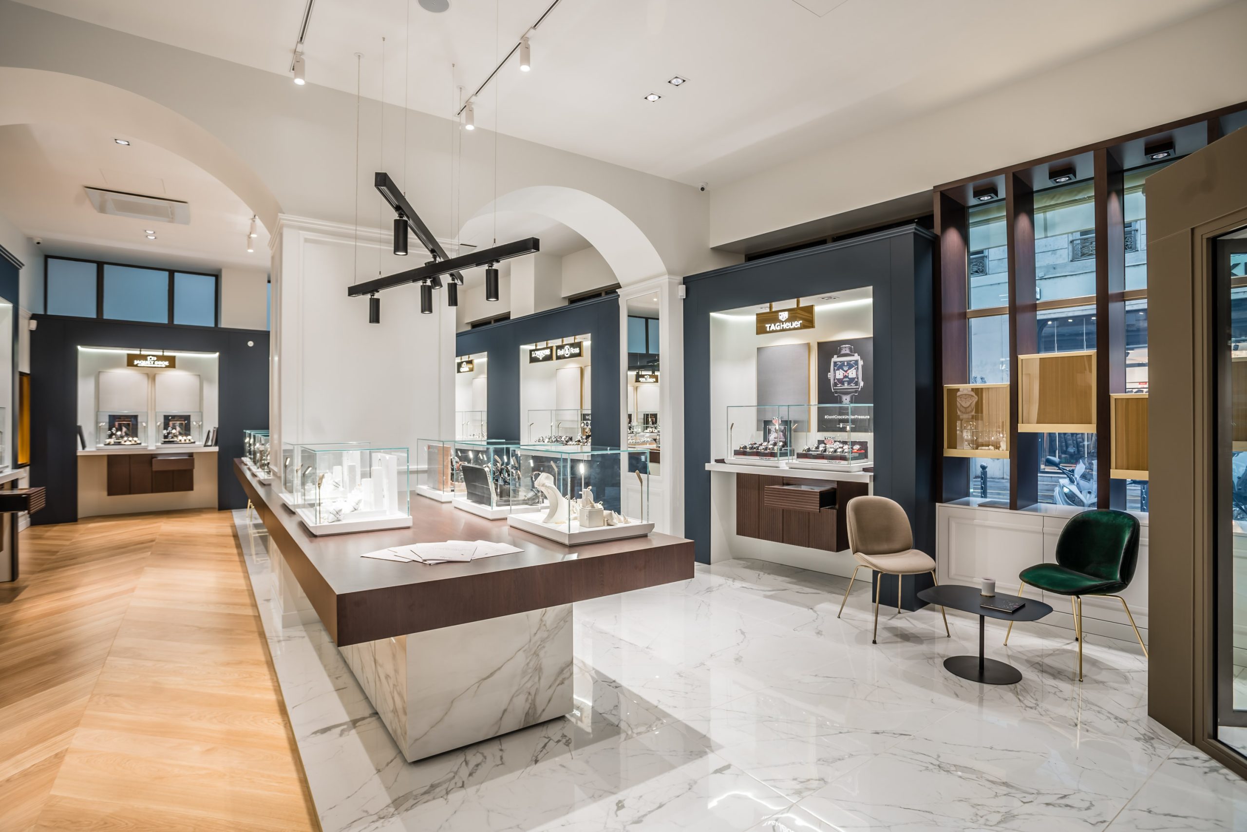 royal quartz interieur boutique