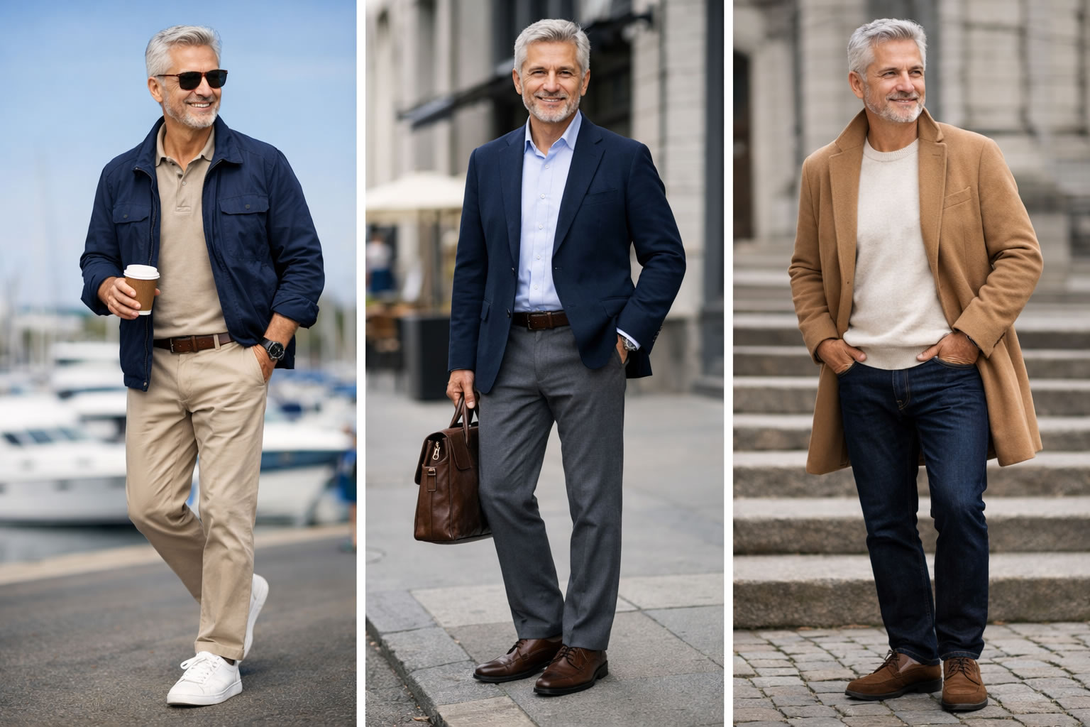look homme 65 ans