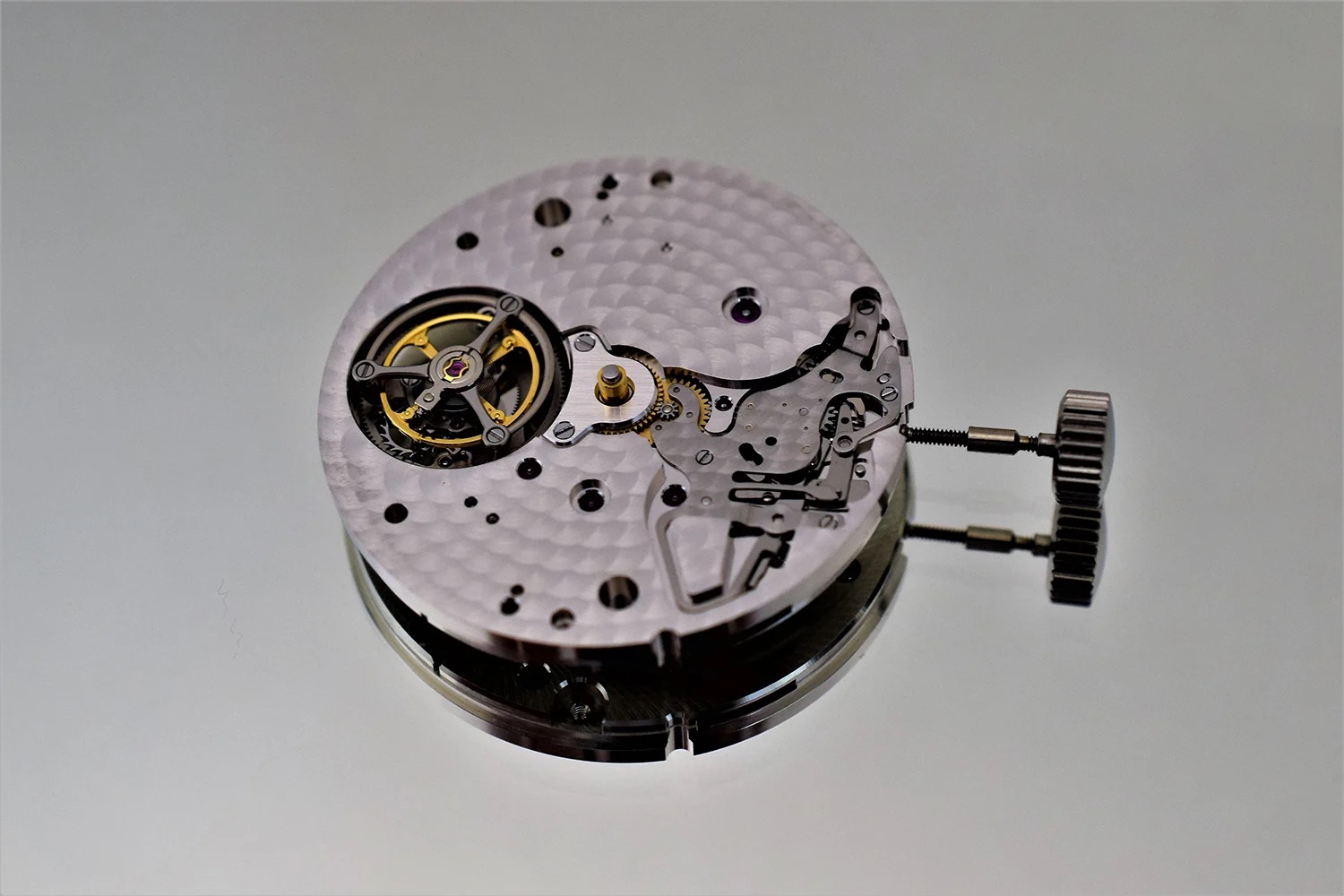 Tourbillon Vaucher 5430 vu côté cadran