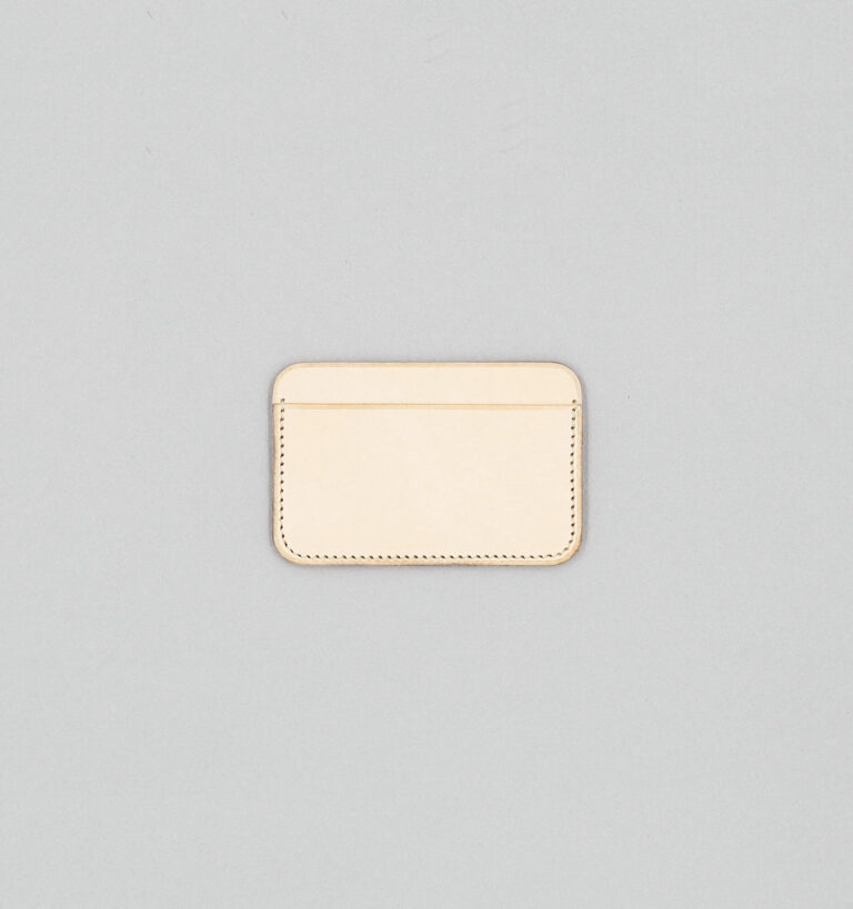 Porte-cartes Laperruque en veau végétal naturel
