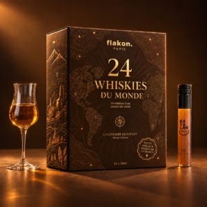 Calendrier de l'Avent 24 whiskies du monde Flakon